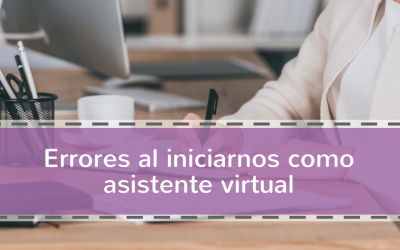 Errores al iniciarnos como asistente virtual